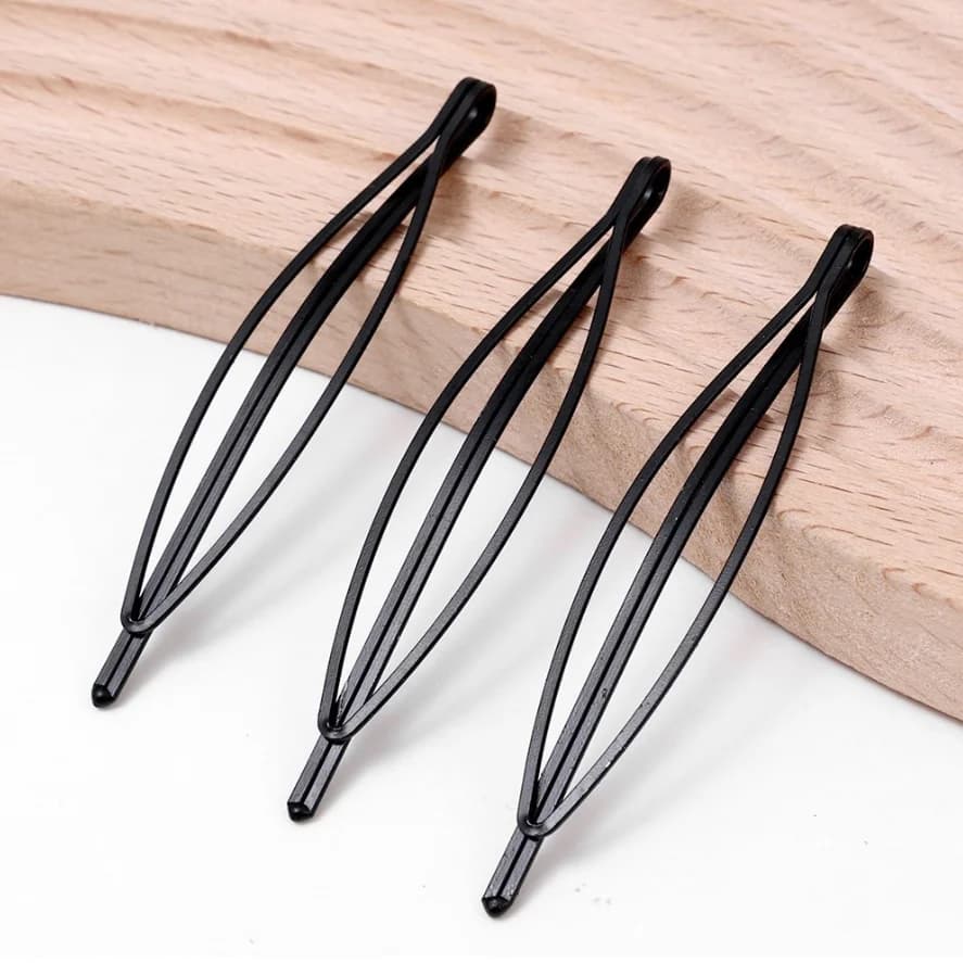 Épingles à cheveux géométriques simples pour femmes, barrettes, sauna, chester, filles, coiffure, ba