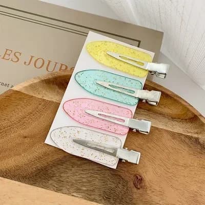 Pinces à cheveux sans couture pour femmes et filles, frange latérale, barrettes à franges sans flexi
