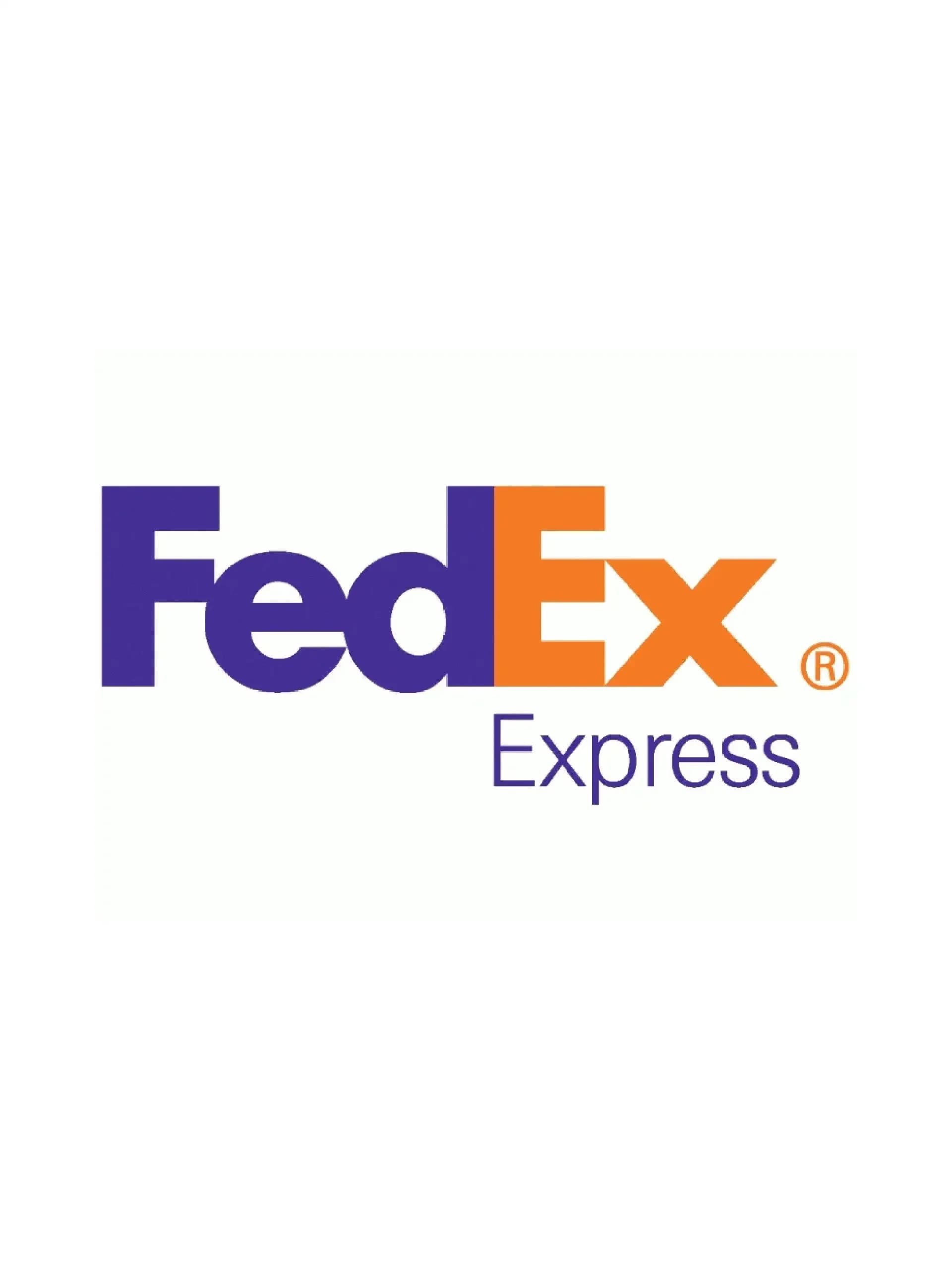 Expédition FEDEX, livraison en 5-6 jours dans le monde entier
