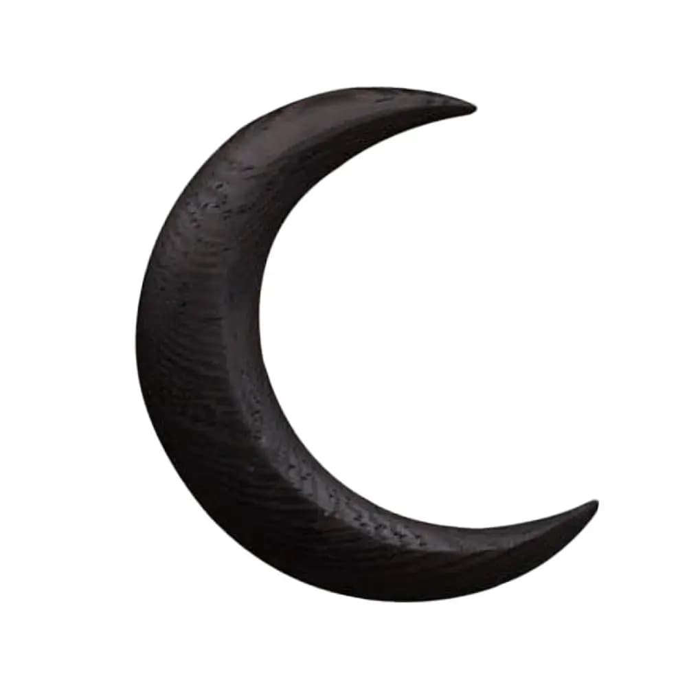 Fourchette à cheveux en bois sculpté à la main pour femmes, lune, Ramadan, bâtons, peigne à cheveux 