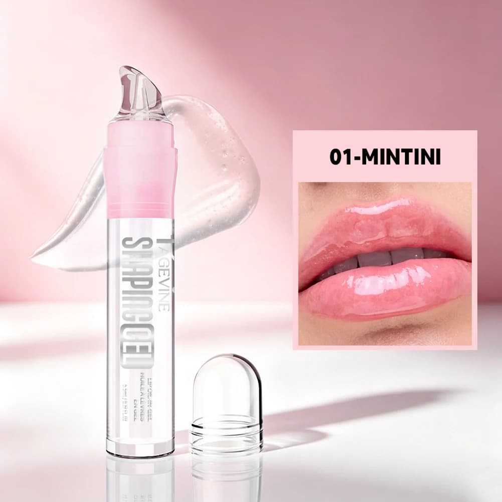 Gloss à lèvres éclatant et illuminateur, crème à lèvres hydratante et nourrissante à faible saturati