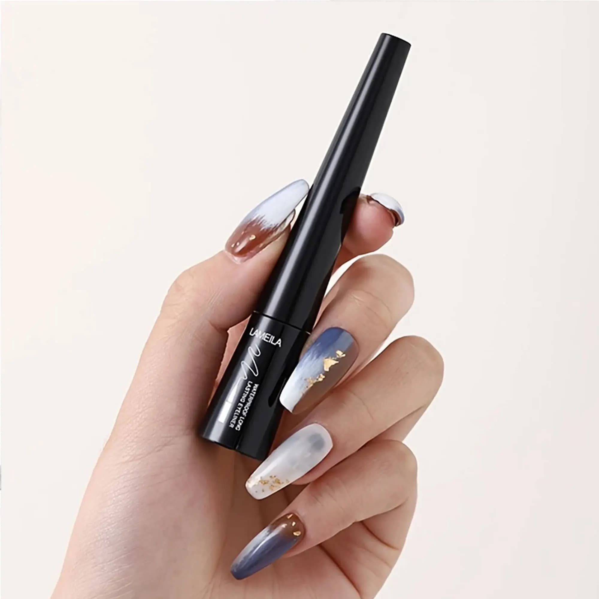 1 l'eye-liner mince est imperméable, résistant à la transpiration, durable et non taché. Stylo liqui