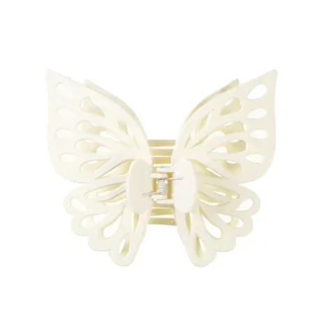 Épingle à cheveux pour femmes, mode d'été, grande pince papillon creuse, épingle à cheveux mignonne,