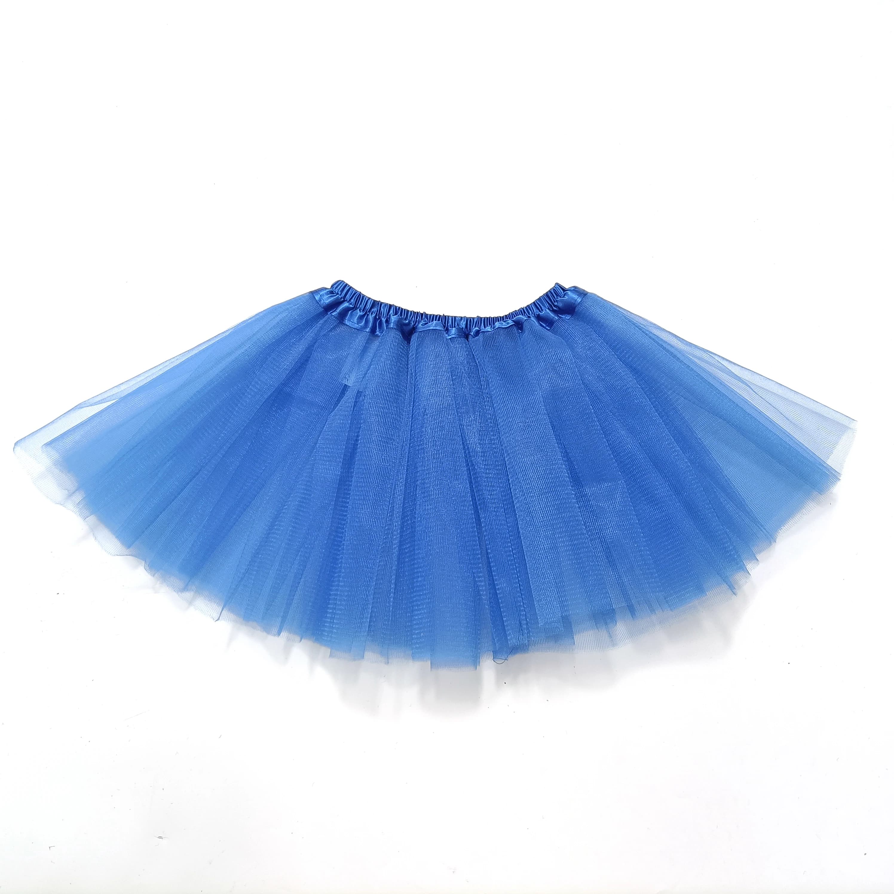 Jupe tutu classique en tulle pour filles, taille élastique, jupe de princesse pour ballet, fête, dég