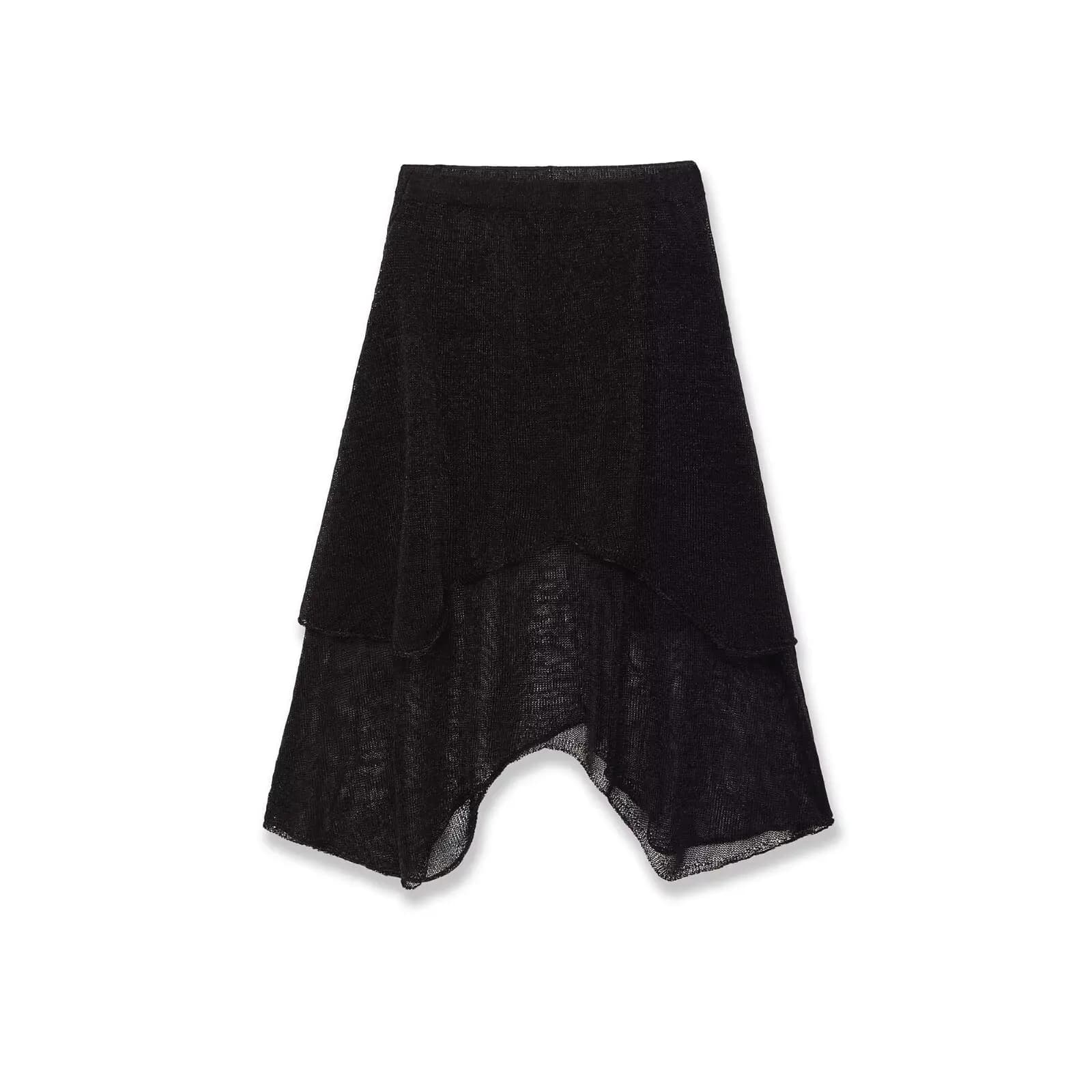 HH femmes nouvelle mode polyvalent élégant solide métallique tricoté Sexy jupe femme taille haute dé