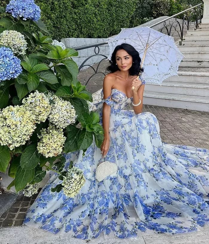 Robe longue de soirée élégante pour femmes, épaules dénudées, Style européen, à la mode, printemps é