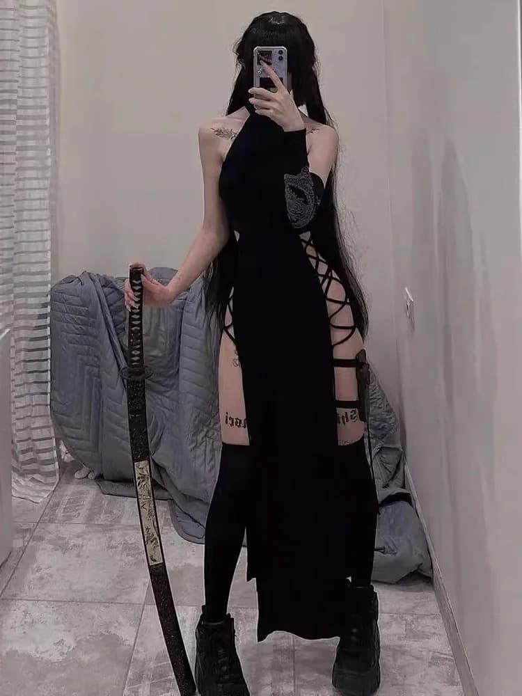 Mini robe verte élégante pour femme, streetwear à manches longues, vêtements d'automne, 2024