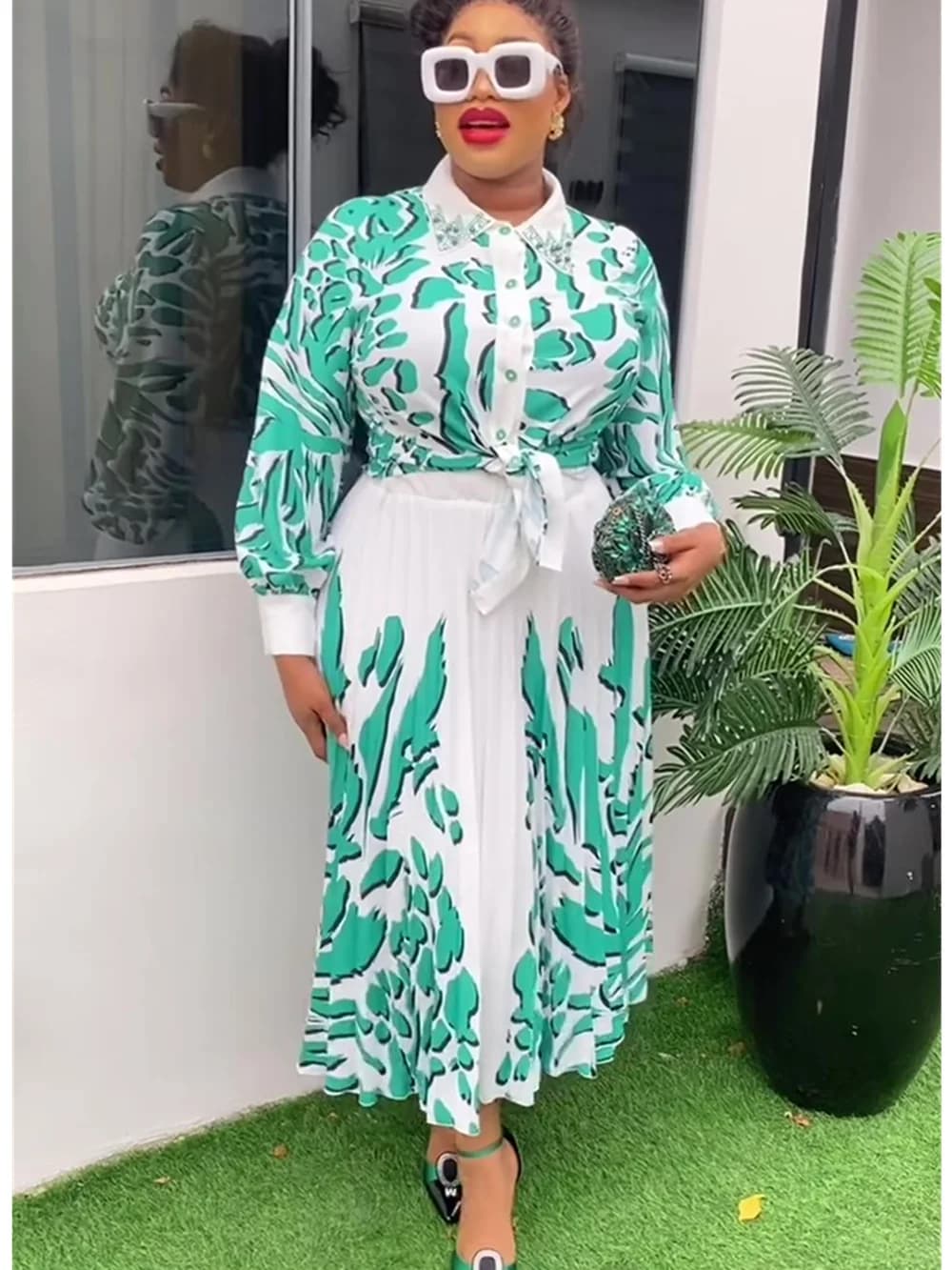 Vêtements Africains pour Femmes, Ensemble 2 Pièces, Costumes Y et Jupes, Dashiki, Ankara, Turquie, R