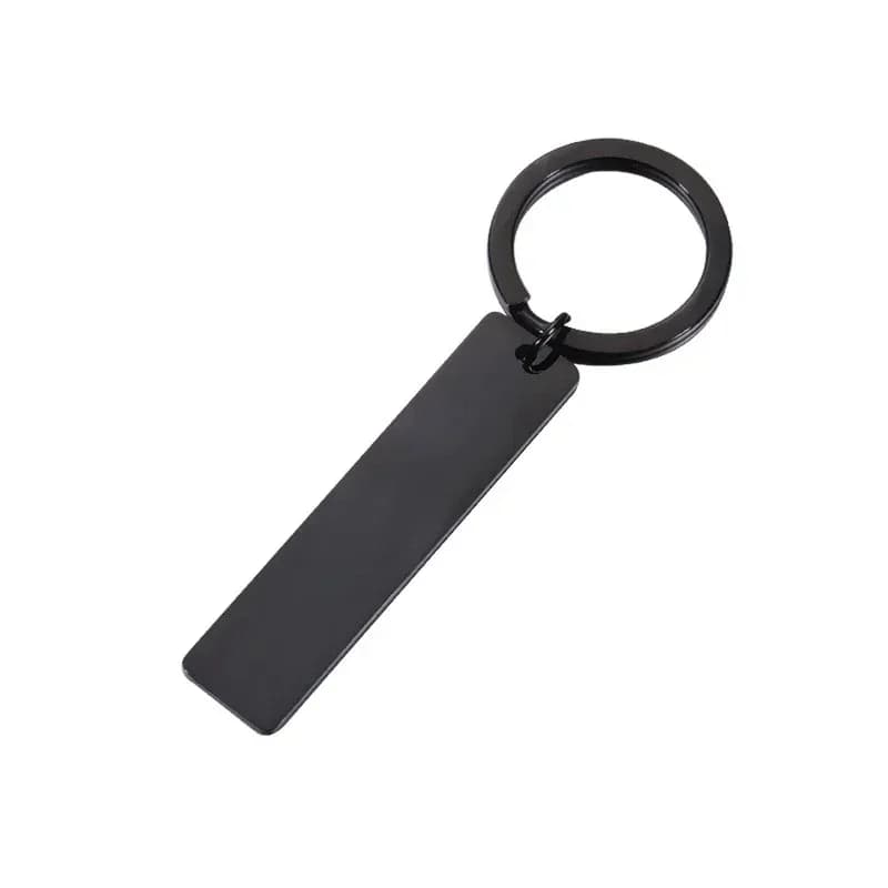 Porte-clés gravé avec nom et date personnalisés - Avec inscription « Mon amour, ma vie, mon ami », c