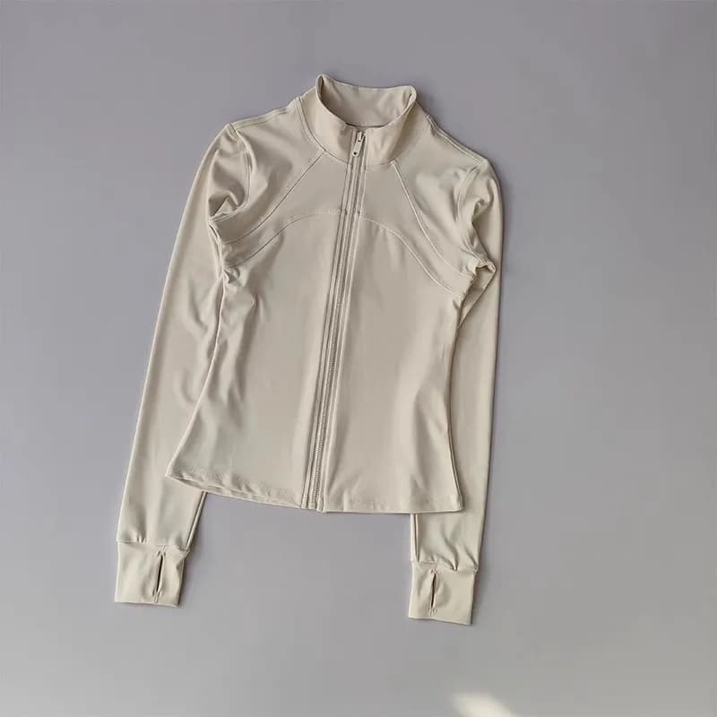 Vestes de sport pour femmes, veste de sport à manches longues, veste de course à séchage rapide, ves