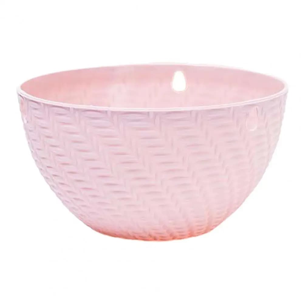 Pot suspendu pour plantes d'intérieur, pot à fleurs à large ouverture avec réservoir d'eau, support 