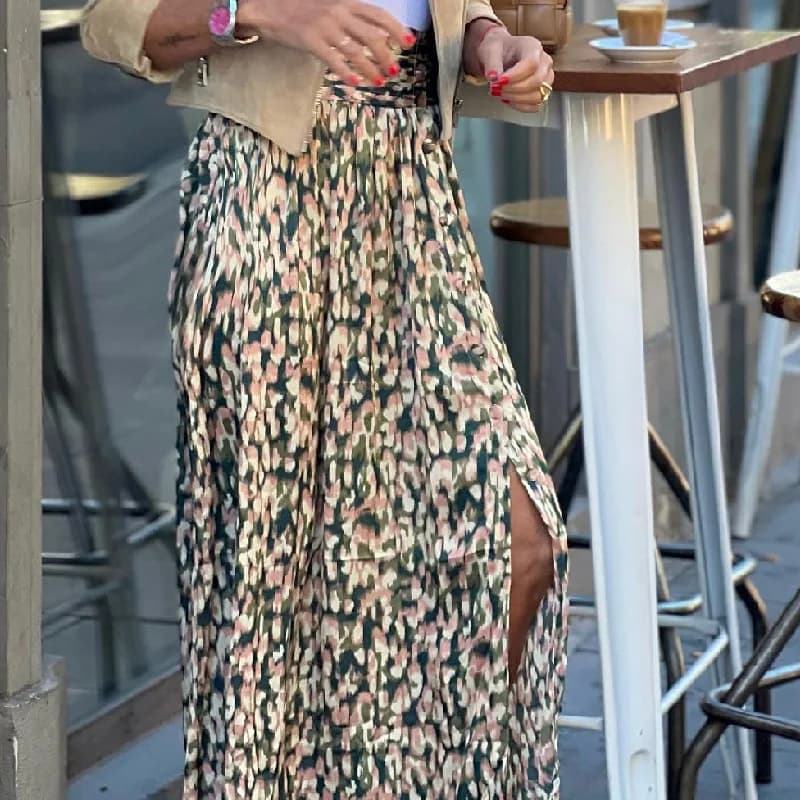 Ensemble deux pièces jupe Vintage pour femmes, élégant, en daim, fermeture éclair, veste bombardier 