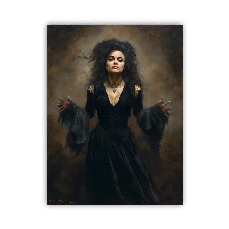 Affiche de personnages et de scènes du monde de magicien de Harry Potter, impression d'art de l'écol