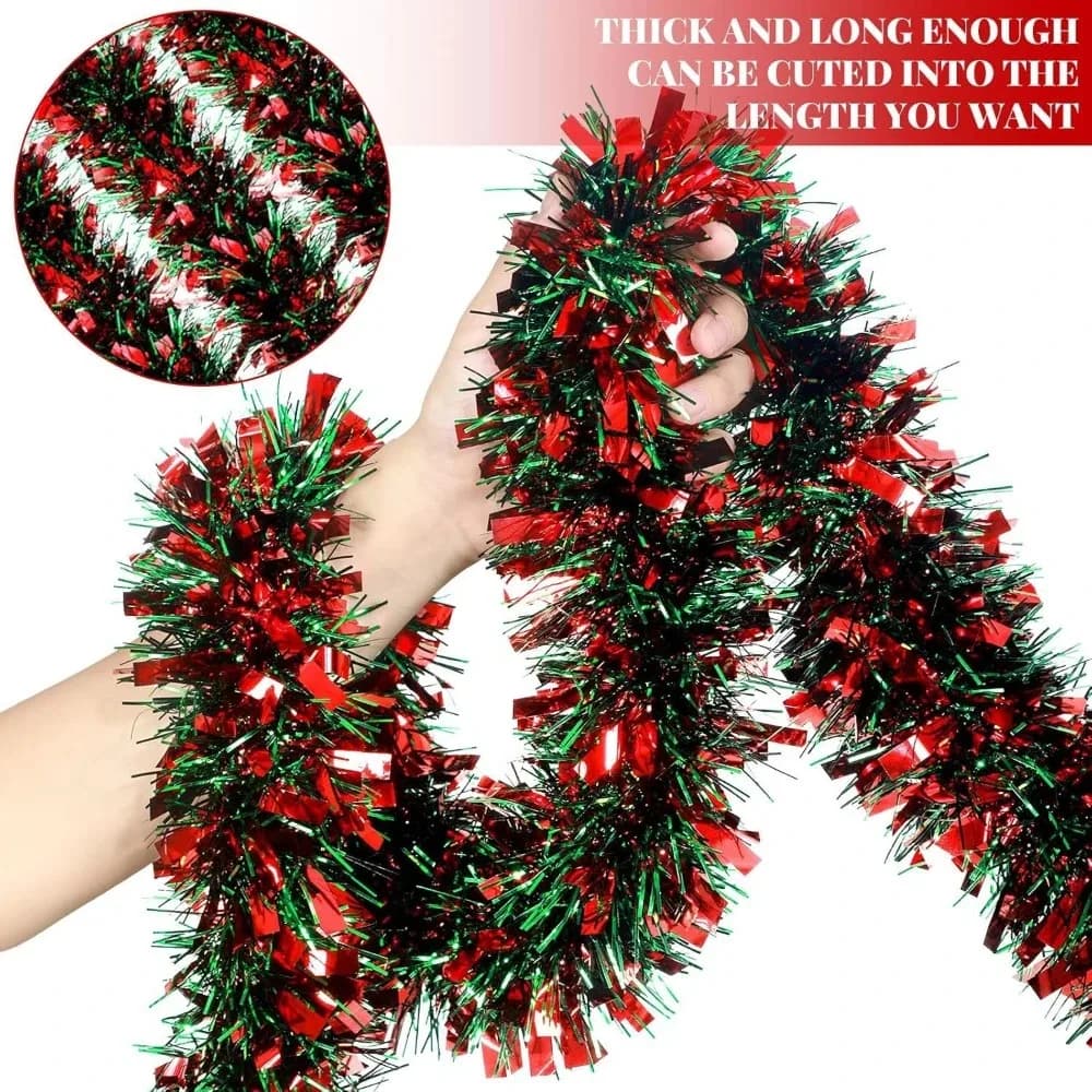 2M joyeux noël décorations bande ruban arbre de noël ornement ours pain d'épice personnes bonhommes 