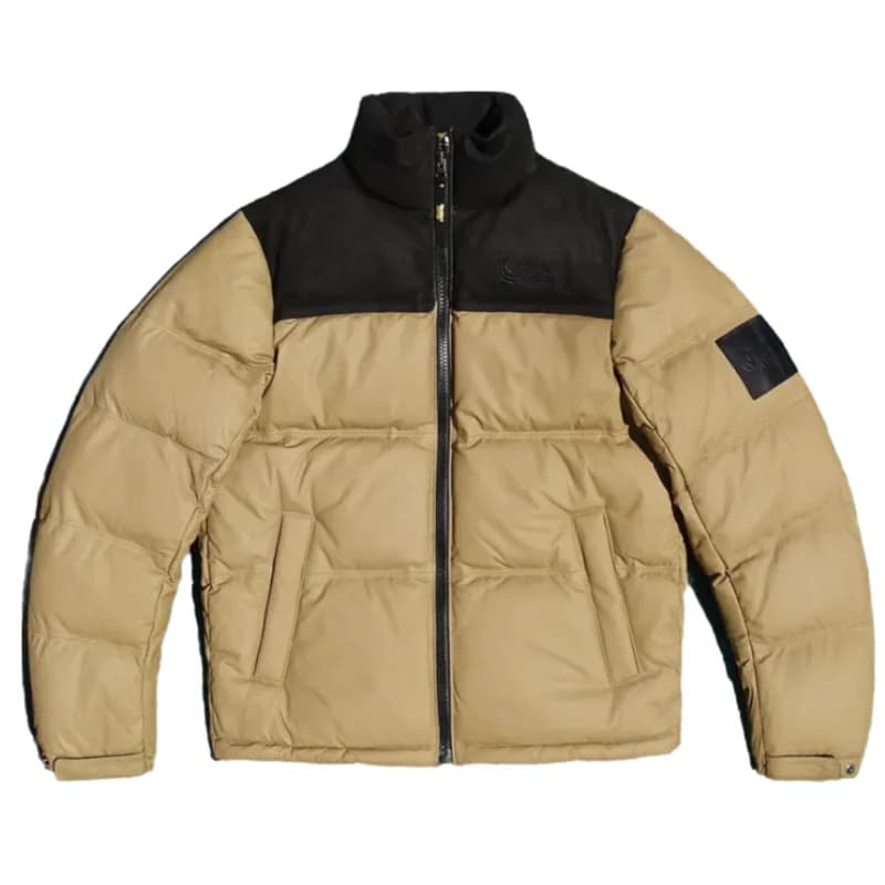 Kaki hiver en cuir doudoune hommes Style décontracté taille américaine véritable peau de mouton natu