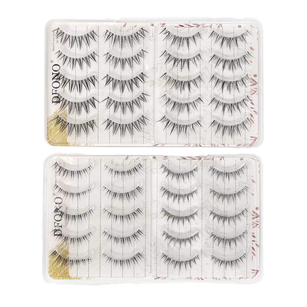 Extensions de cils en grappe, faux cils DIY longue durée, volumineux, réutilisables, épais et recour