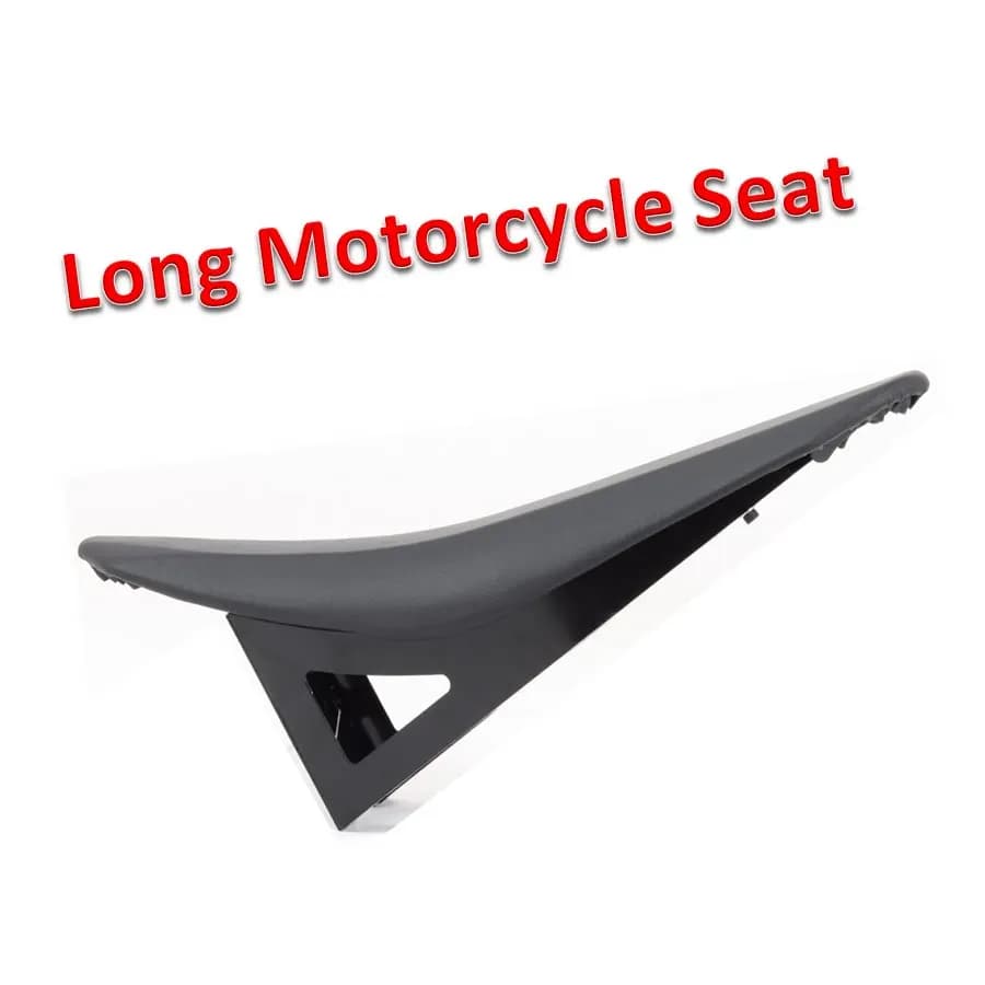 Siège de moto long et confortable pour vélo électrique