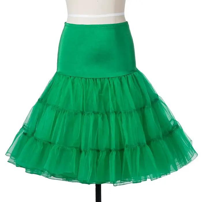 Rockabilly-Jupon de mariage des années 90 pour fille, sous-jupe crinoline, tutu adulte, demi-slip, a