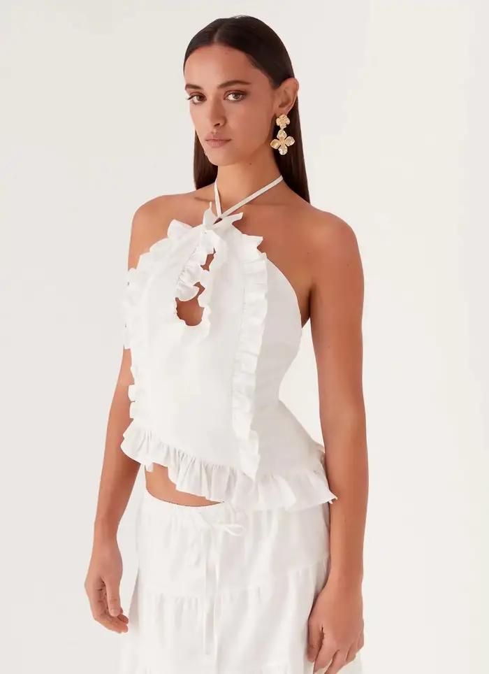 Jupe longue ample en coton pour femme avec ceinture, grande jupe longue à volants, vêtements transfr
