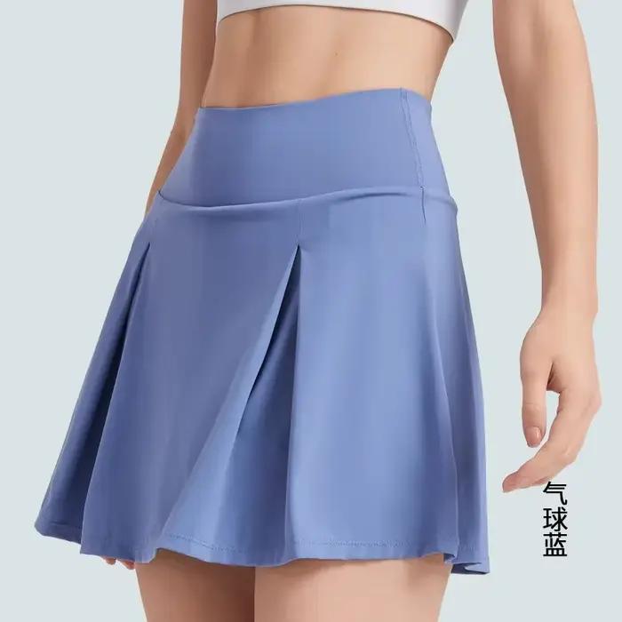 Jupe courte d'été avec sensation de glace à séchage rapide, Protection UV, Anti-éblouissement, Fitne