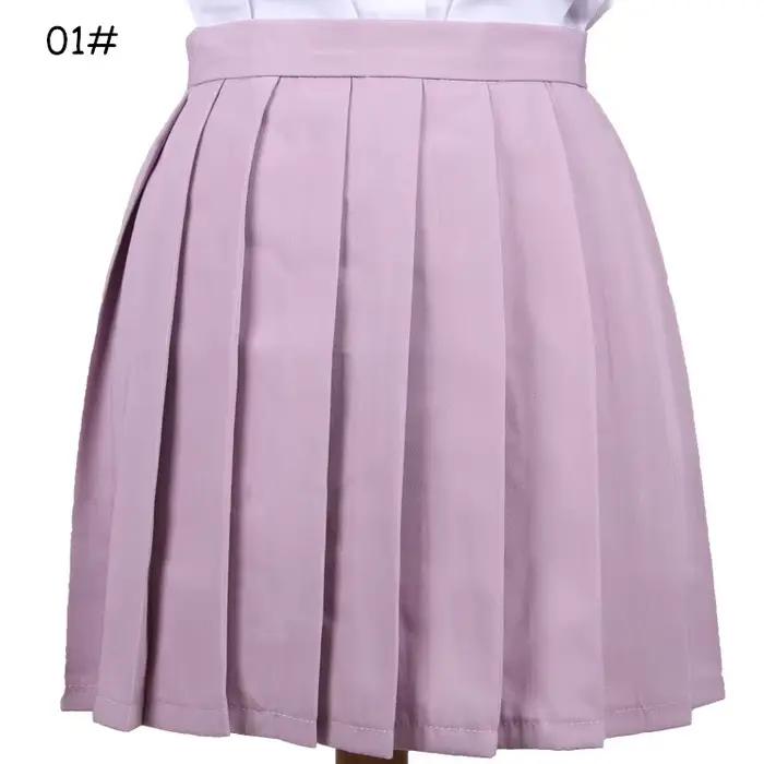 Robe d'École Japonaise et Coréenne pour Étudiantes Cosplay, Jupe Plissée Anime, Uniformes JK, Jupes