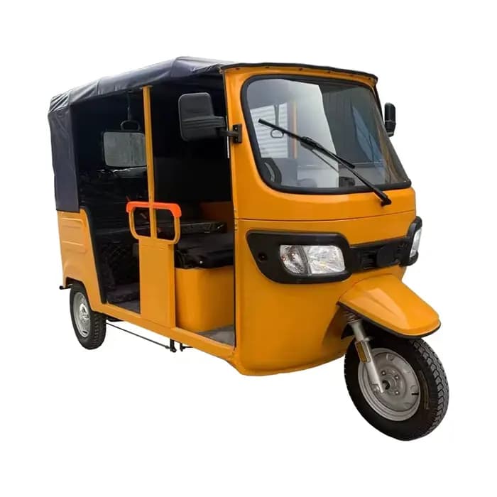 Tuk-tuk électrique pour passagers et marchandises, idéal pour l'Amérique du Sud, l'Inde et l'Afrique