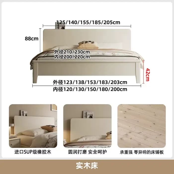 Tête de lit de luxe, barrière de lit efficace pour adultes, sans os, pour salon, chambre à coucher,