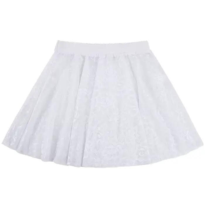 Jupe de Ballet en Dentelle pour Fille, Taille artificiel astique, Mini Robe Courte, Costumes de brev
