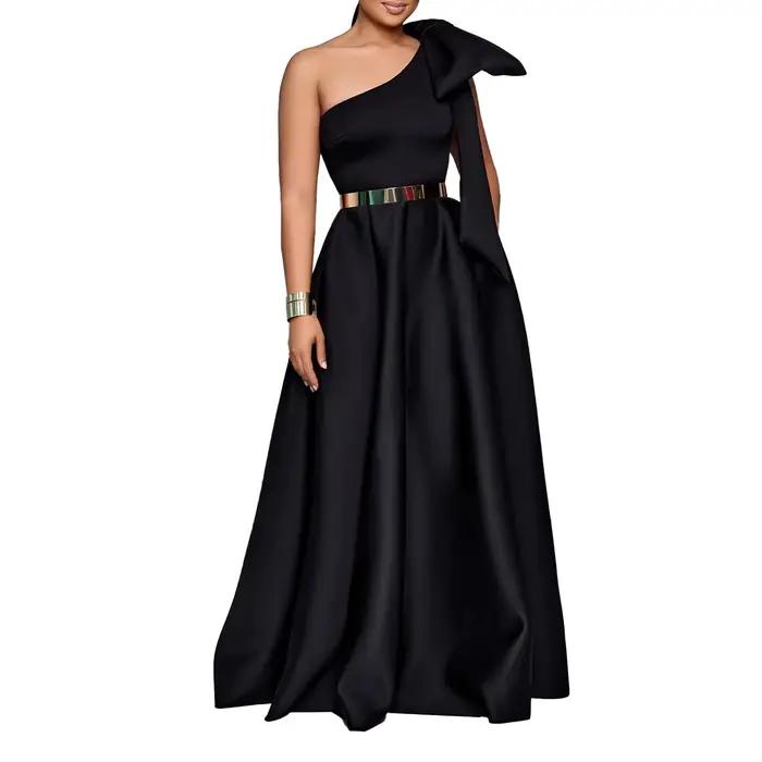 Robe longue élégante à la mode en forme d'arc robe d'été robe africaine pour les femmes nouveauté C8