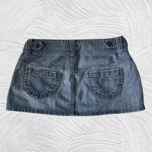 Mini jupe classique en jean bleu pour femmes, jupe d'été décontractée de haute qualité pour jeunes d