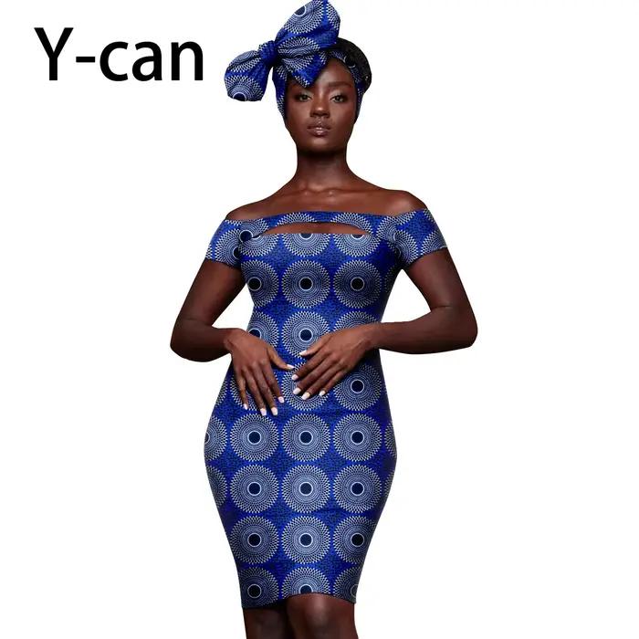 Mini jupe africaine Y2325086 imprimée Dashiki Ankara sexy et polyvalente pour femmes occasions spéciales et quotidienne