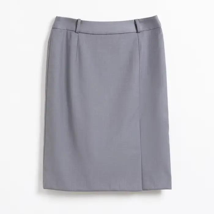 Jupe rouge NAVIU pour femmes élégantes, polyester extensible, taille haute, mini, automne hiver, bureau, événements formels