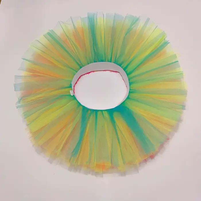 Jupe tutu courte en tulle à 5 couches pour femmes