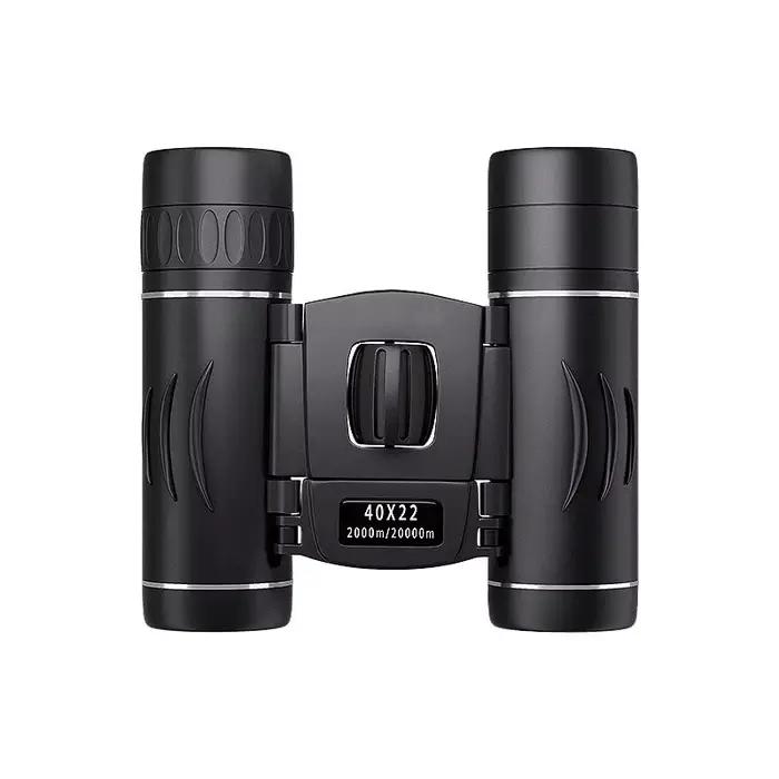 Jumelles HD 40x22, jumelles pliantes mini télescopiques