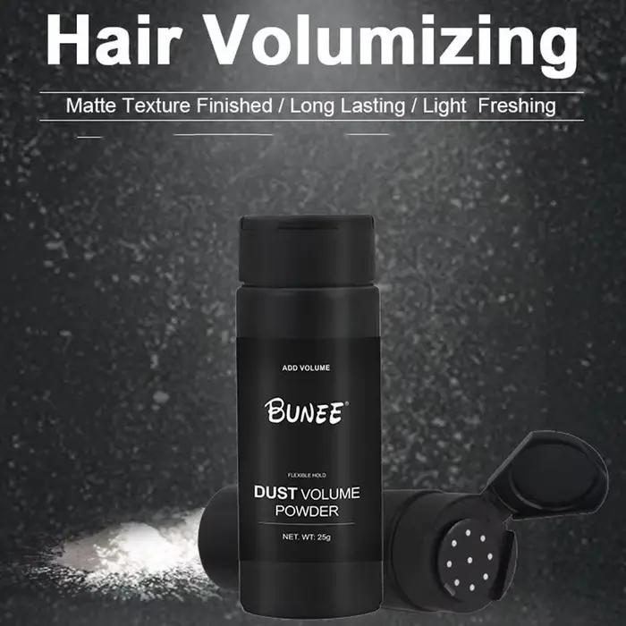 Poudre coiffante longue durée pour hommes et femmes, contrôle de l'huile, cheveux moelleux, augmentation instantanée du volume des cheveux