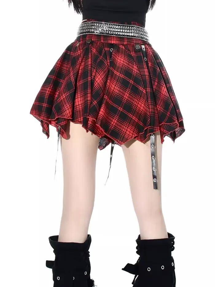 REDDACHiC – Mini jupe à volants fluide