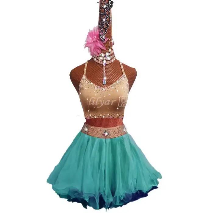 Jupe bouffante flatteuse pour la danse latine