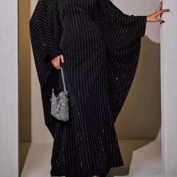 Robe longue de Banquet avec strass, Design Sense, pour femmes, printemps et automne 2025