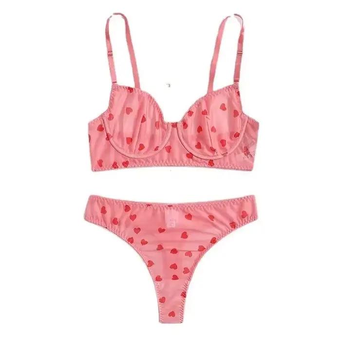 Lingerie féminine Lingerie sexy pour femmes Body Shorts Soutien-gorge push-up Sous-vêtements pour femmes Lingerie transparente Ensemble de lingerie intime