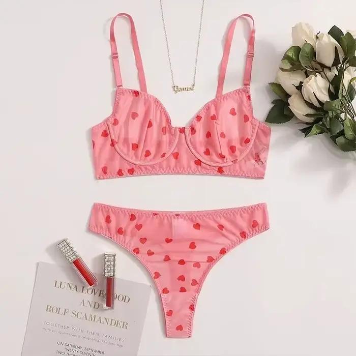 Lingerie féminine Lingerie sexy pour femmes Body Shorts Soutien-gorge push-up Sous-vêtements pour femmes Lingerie transparente Ensemble de lingerie intime