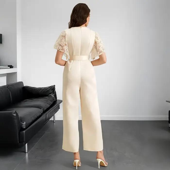 Nouvelle combinaison de soirée élégante en satin style 2026
