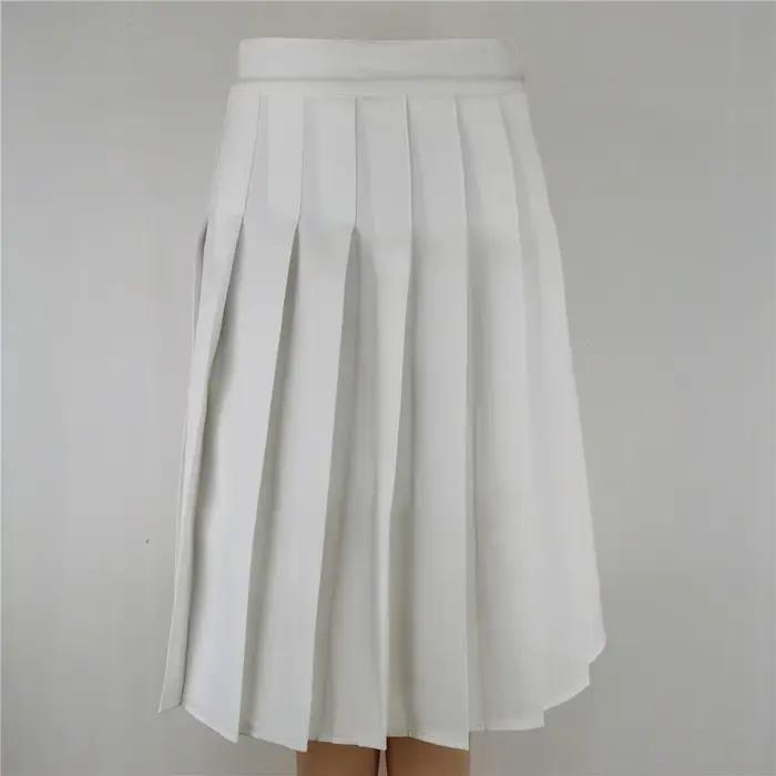 Jupe longue plissée pour femme