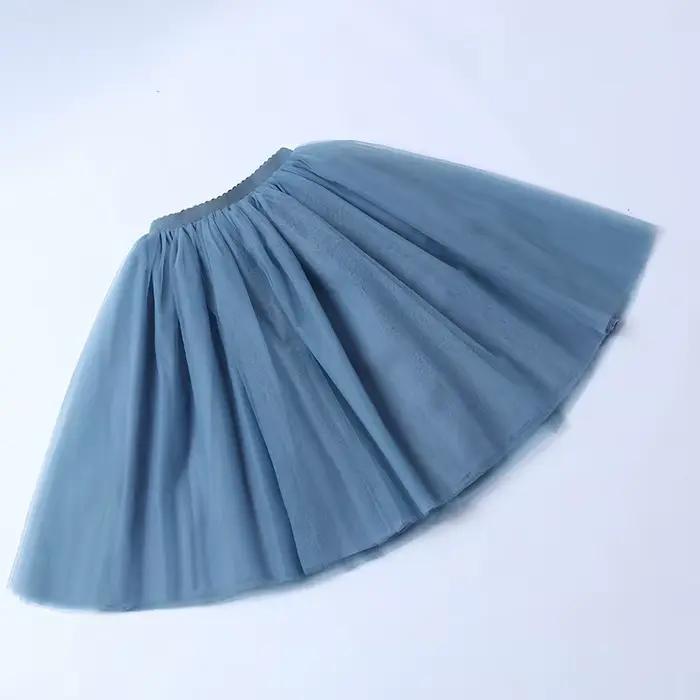 5 couches 65 cm noir Jupe plissée Sexy Midi Tulle