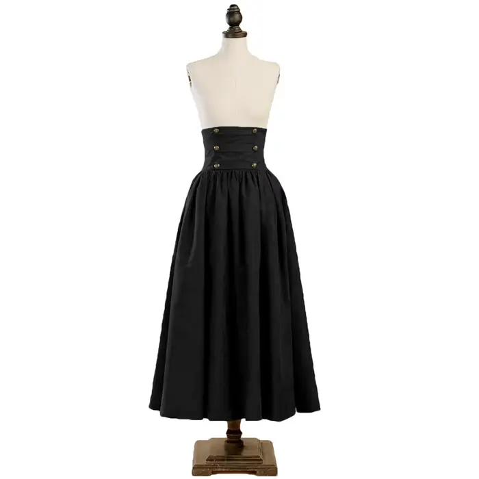 Jupe Vintage médiévale édouardienne pour femmes