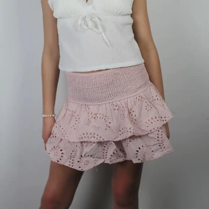 Hirigin-Mini jupes superposées à volants pour femmes