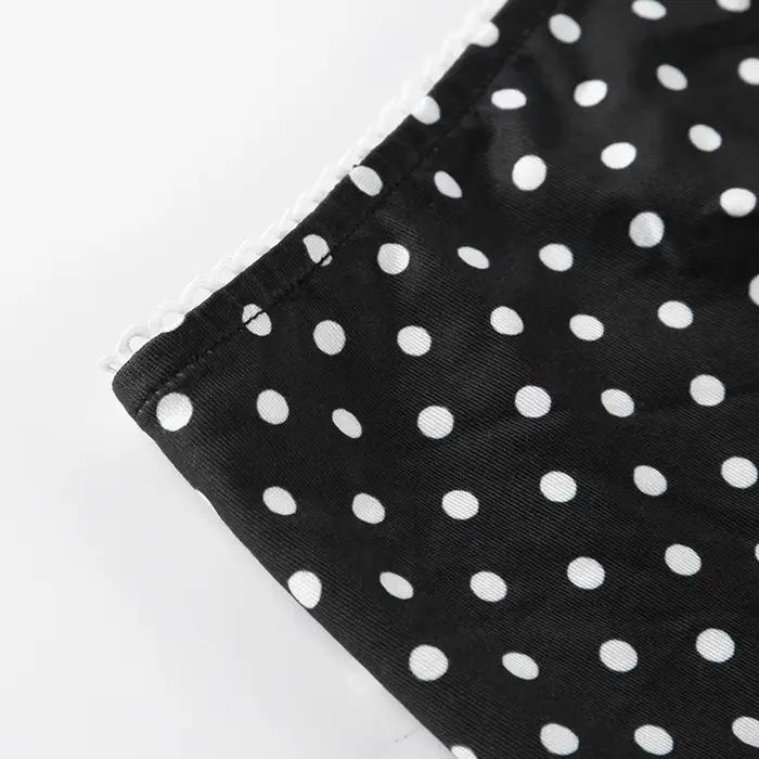 SUCHCUTE – jupe élégante à volants et pois pour femmes