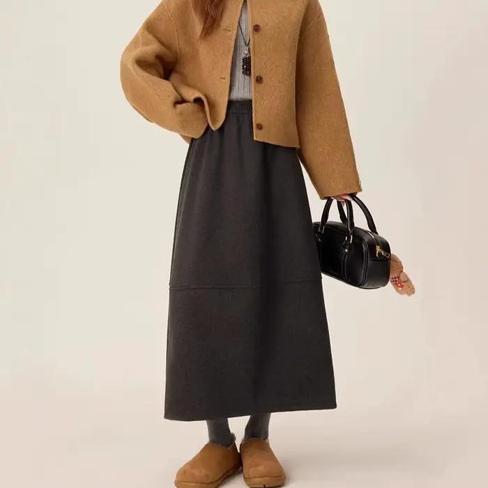Jupe en laine pour femmes