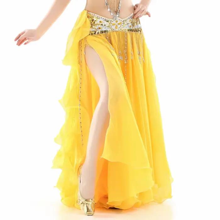 Jupes de danse du ventre pour femmes (sans ceinture)