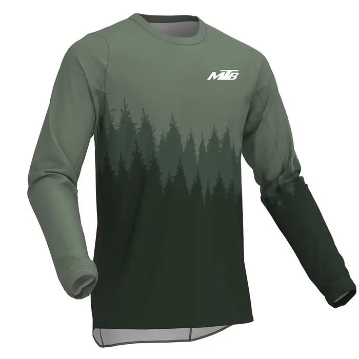 Maillots de cyclisme de Motocross à manches longues pour hommes descente VTT chemises vtt tout-terrain DH vélo vélo Jeresys vêtements