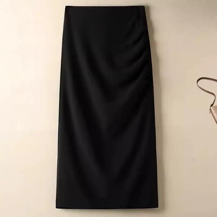 Ensemble jupe plissée professionnelle pour femme